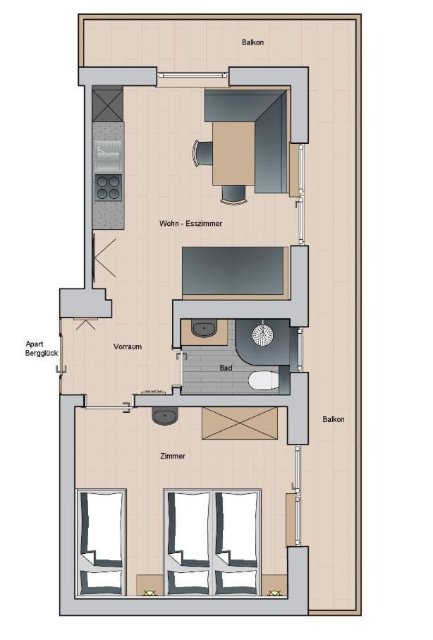 Pienz Apart 외치 외부 사진